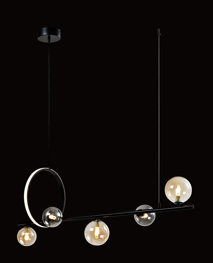 E14 PENDANT LIGHT KP1128-5+1