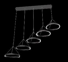 5x18W MORDEN LED PENDANT LIGHT PXCDA1021-5A